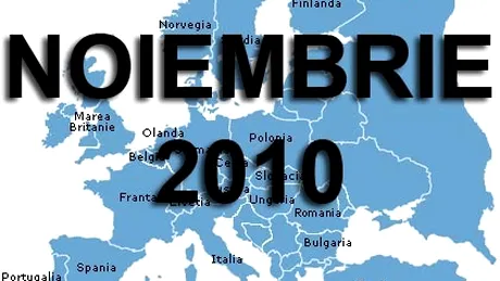 Vânzările de maşini noi în Europa - noiembrie 2010