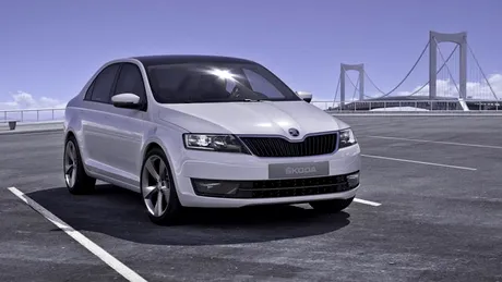 Sedanul compact derivat din Mission L se va numi Skoda Rapid