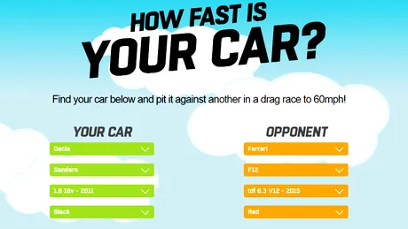 Aplicaţia care-ţi simulează liniuţe între maşina ta şi altele 
