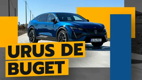 Peugeot 408: Cel mai frumos crossover francez - Prezentare Video
