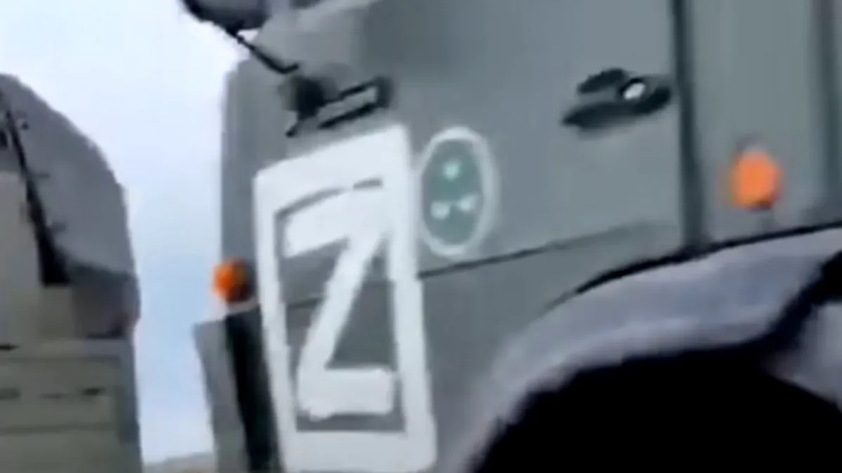 Misterul literei ”Z” de pe mașinile de război rusești din Ucraina. Ce ar putea simboliza? - VIDEO