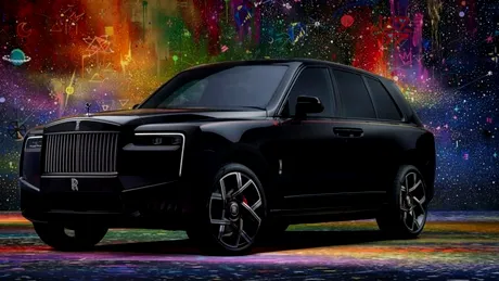 Rolls-Royce lansează Cullinan în ediție specială: doar 5 exemplare create împreună cu artistul Cyril Kongo