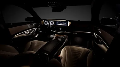 Primele imagini cu interiorul lui Mercedes-Benz S-Class