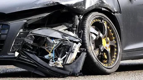 Balotelli de la Manchester City - accident cu Audi R8