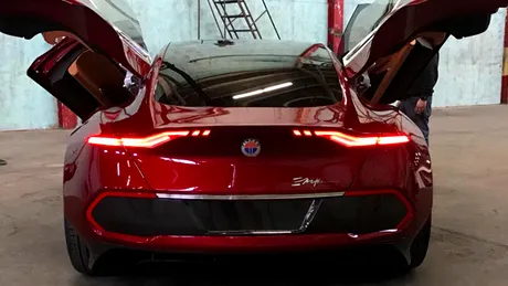 Fisker Emotion - Maşina care atinge o autonomie de 200 de km în 9 minute