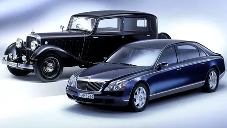 Maybach aproape de apus