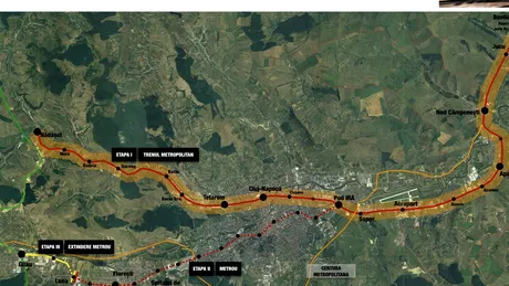 Au început lucrările pentru metroul și trenul metropolitan de la Cluj