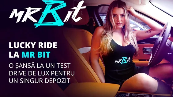 Lucky Ride: Mr Bit îți propune o plimbare de neuitat la bordul unui bolid (P)
