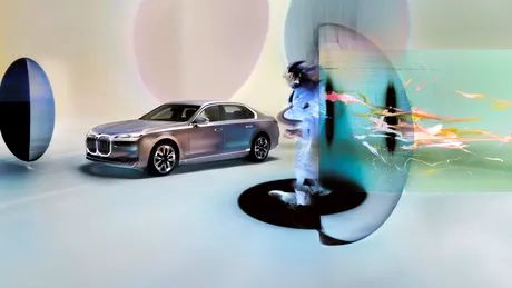 Fotografii spectaculoase cu noul BMW i7 realizate de celebrul fotograf Nick Knight
