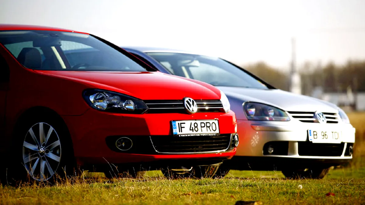 VW Golf 6 vs VW Golf 5