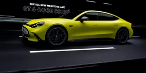<span class='prepend'>Foto |</span> Mercedes prezintă noua generație de AMG GT Coupé cu 4 uși electric. Peste 1.100 CP, tehnologie inspirată de Formula 1 și sunet de V8