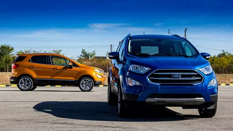 Probleme pentru DUSTER? Ford Ecosport în top 3 cele mai bine vândute SUV-uri mici