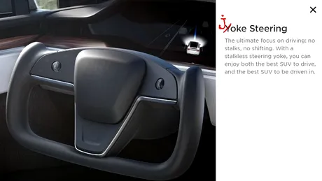 Cum se conduce Tesla Model S cu volan tip manșă. Uită tot ce știai!
