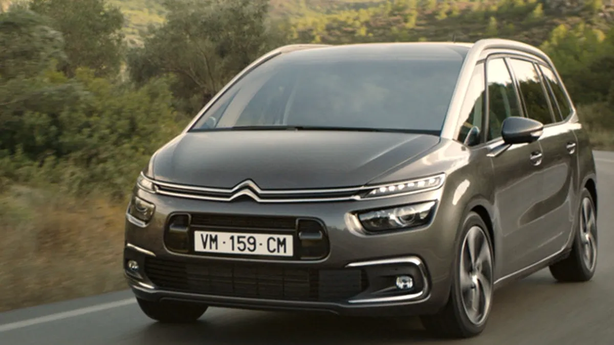 Citroen C4 Picasso devine Citroen C4 Spacetourer - VIDEO