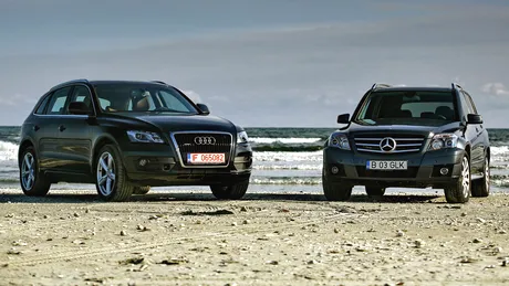 Audi Q5 versus Mercedes Benz GLK - Episodul 1