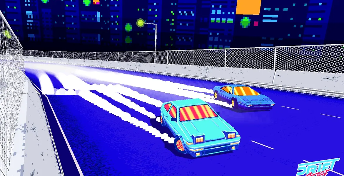 Drifturile cu modele retro, mai cool ca niciodată în jocul Drift Stage. VIDEO