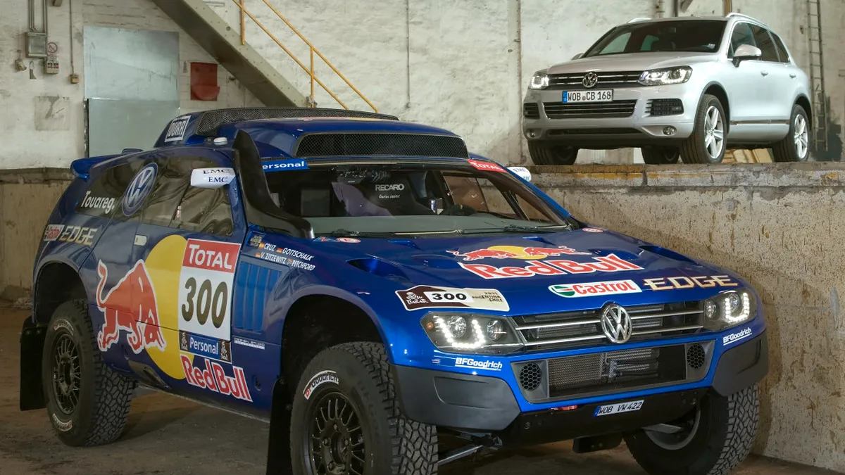 Volkswagen Race Touareg 3 – noul bolid pentru deşert