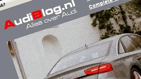 Poze spion sau photoshop cu noul Audi A6?