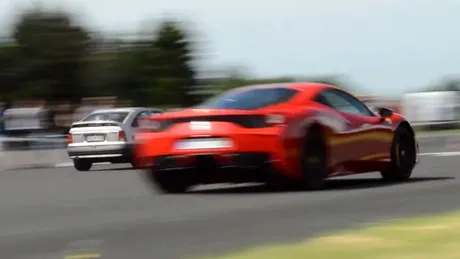 VIDEO: Iată un OPEL Kadett cu 685 CP lăsând în urmă un Ferrari