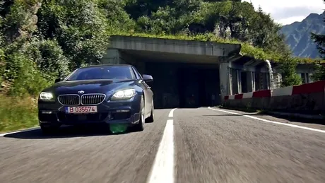 Bunătăţi pe Transfăgărăşan: BMW Seria 6 Gran Coupé