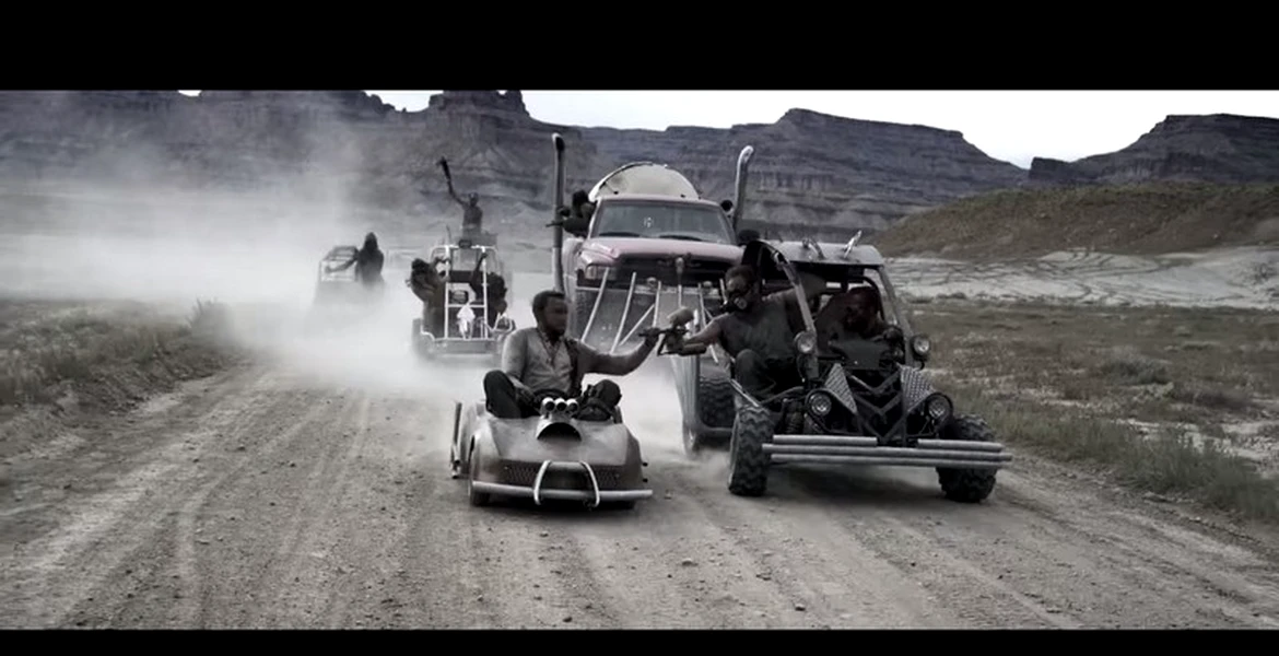 Cineva a pus în scenă un Mad Max cu karturi şi puşti de paintball. Şi arată demenţial! VIDEO