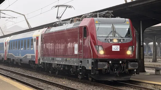 Ultima locomotivă Alstom pentru România este în drum spre București. Va ajunge la depoul francezilor din Grivița