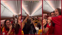 Pasagerii unui avion au început să țipe de fericire după ce pilotul i-a sfătuit să își schimbe tricourile. Anunțul a devenit viral