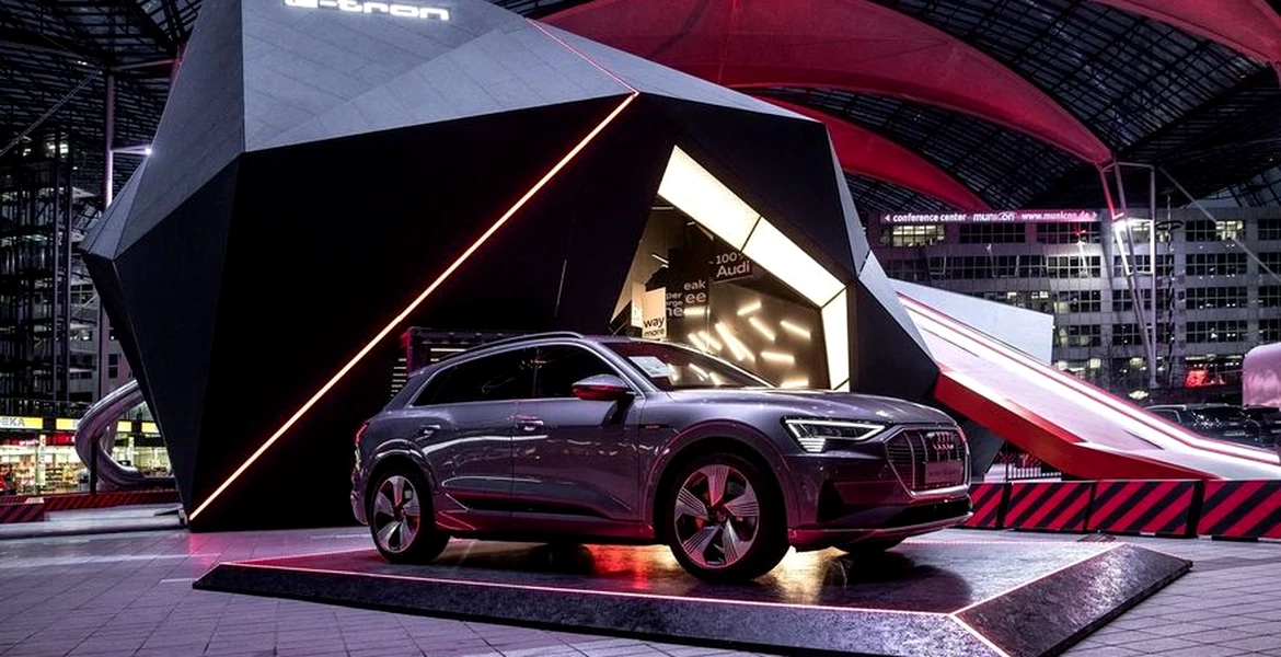 Audi va avea o prezentare cu adevărat specială pentru e-tron. Scena va fi aeroportul din München