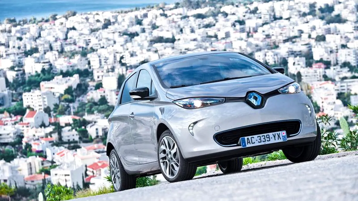 Renault ZOE: autonomie de 240 km, datorată unui nou motor electric