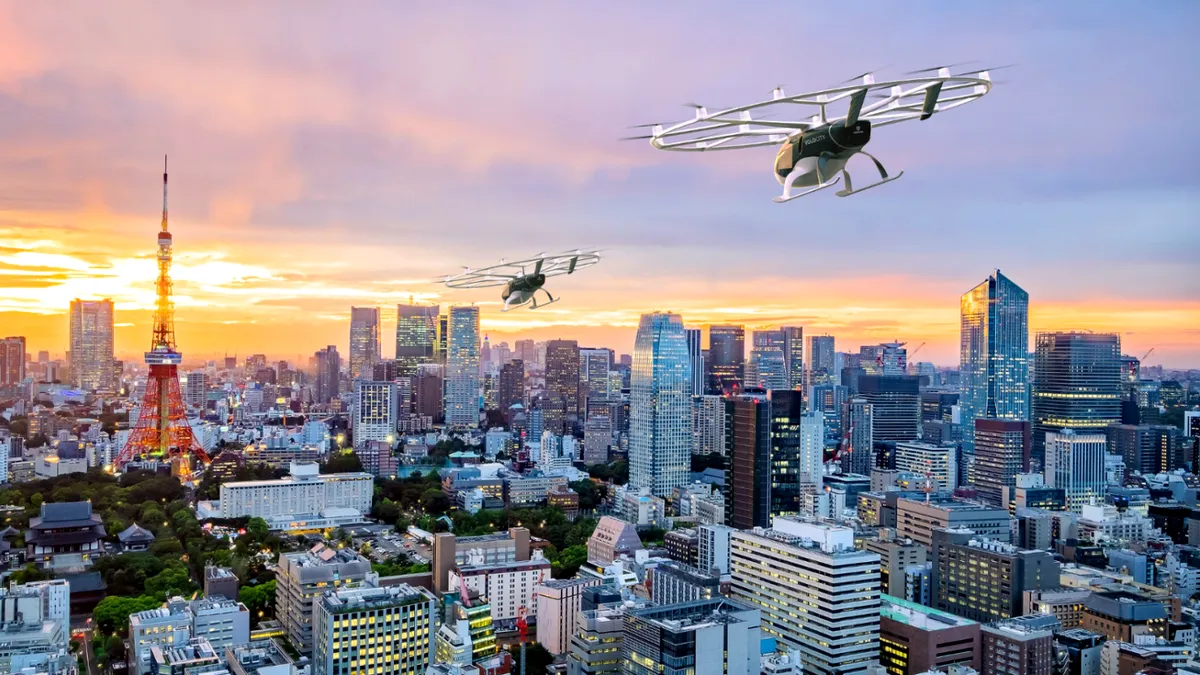 Franța a autorizat folosirea de taxiuri zburătoare în timpul Jocurilor Olimpice de la Paris | VIDEO