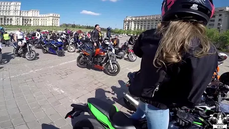 Cea de-a doua ediţie a paradei moto exclusiv feminină din România are loc pe 20 aprilie