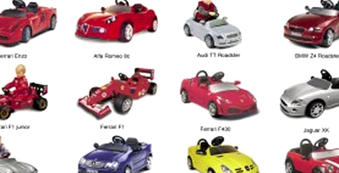 Cele mai “cool” maşini pentru copii