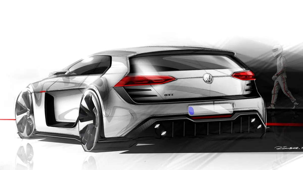 Volkswagen pregăteşte conceptul Golf GTI Design Vision cu 503 CP