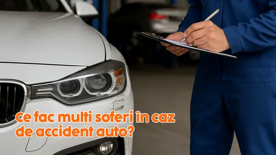 In caz de accident auto, șoferii aleg din ce în ce mai des această soluție – simplă și rapidă (P)