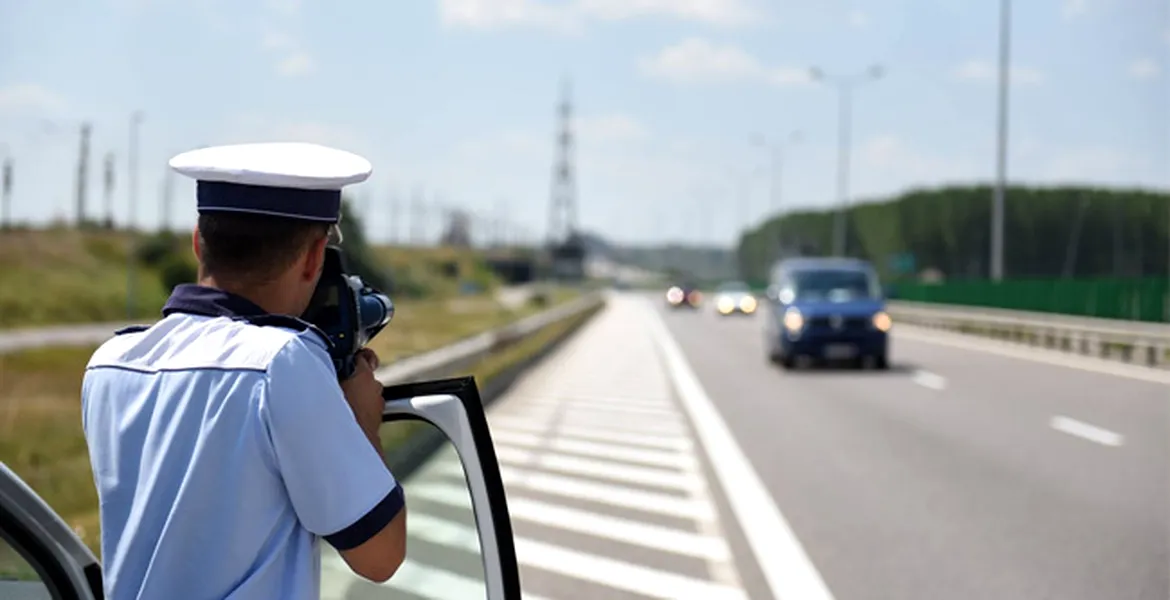 Calculul simplu făcut de Poliţie ne arată că ieşi clar mai bine dacă respecţi viteza legală