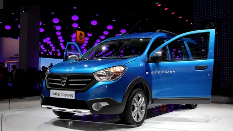 Dacia Dokker Stepway şi Dacia Lodgy Stepway, vedetele standului Dacia la Paris