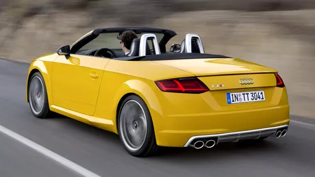 Audi TT cabrio: informaţii şi imagini oficiale cu noul Audi TT decapotabil