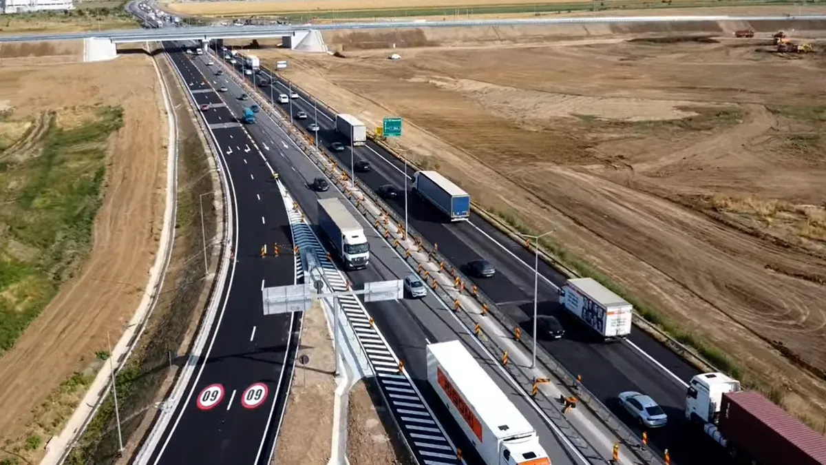 VIDEO | Drumul expres Craiova-Pitești se deschide complet! Cu ce viteză se va putea circula pe această șosea