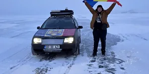 Expediție până în Siberia cu… un Volkswagen Bora. Un brăilean a condus break-ul vechi de 26 de ani pe lacul Baikal