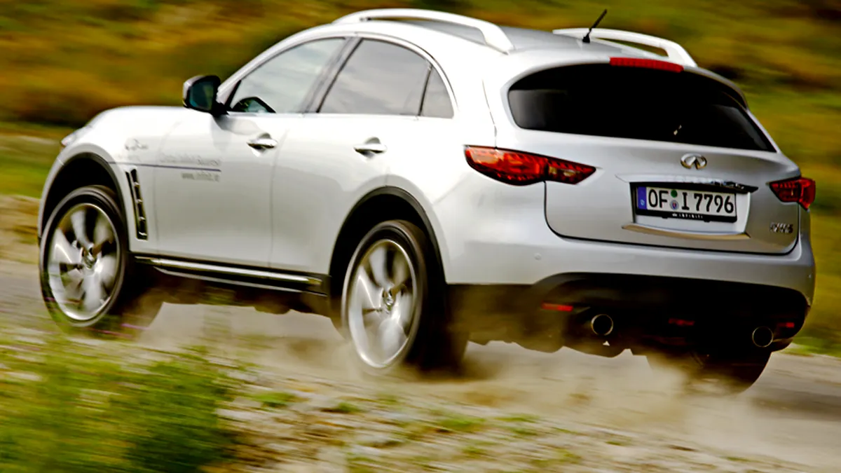 Infiniti FX50S - test