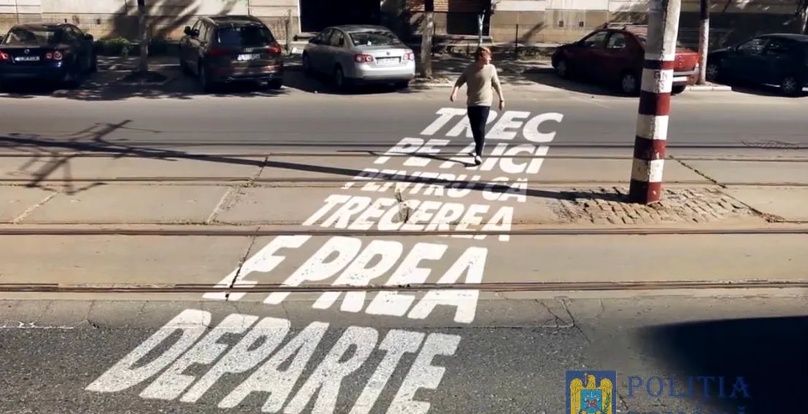 Ce pățești dacă traversezi strada neregulamentar