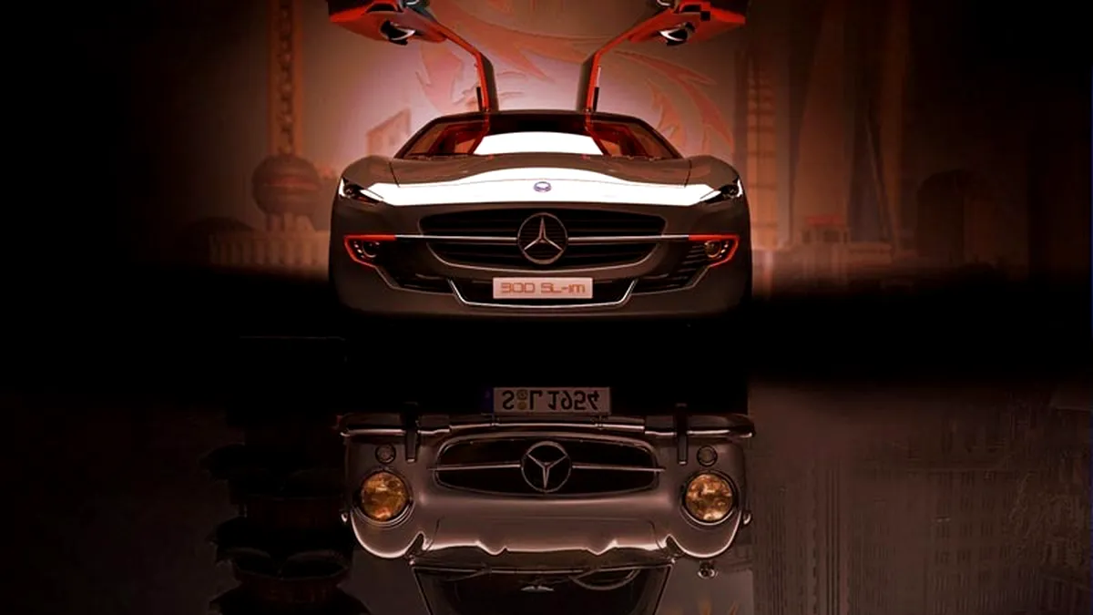 Studiu de design: Mercedes-Benz 300 SL Coupe şi Roadster