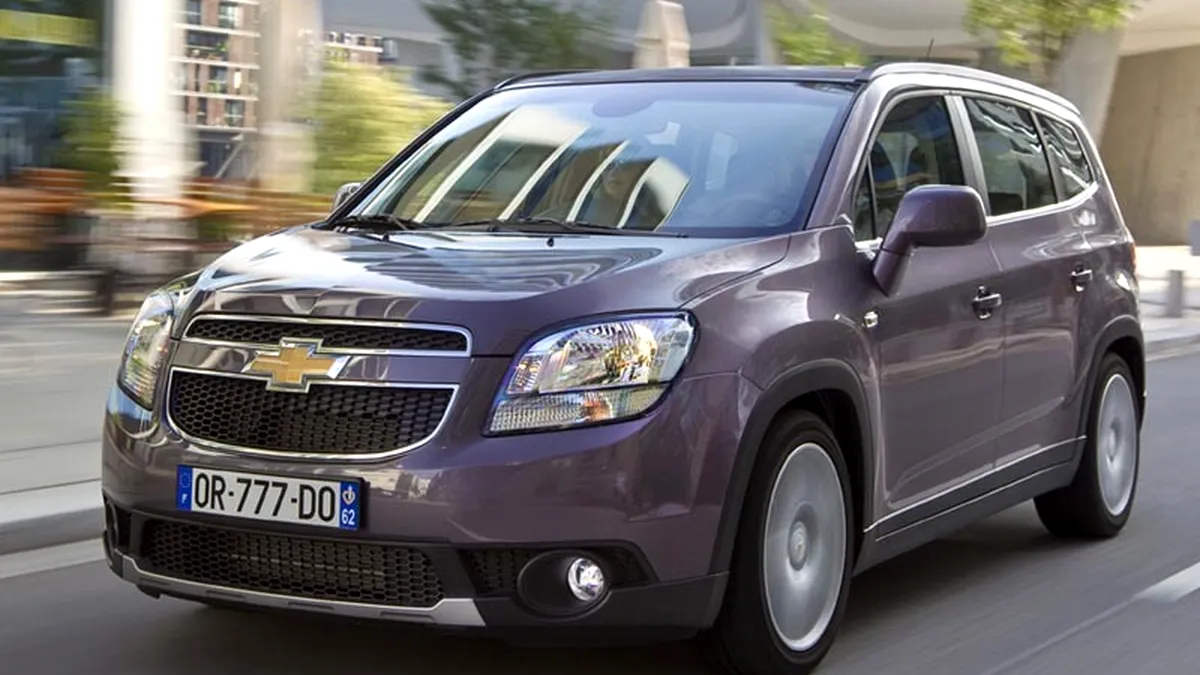 Primul contact cu noul Chevrolet Orlando