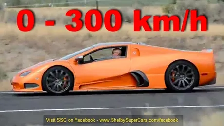 Noul record 0-300 km/h a fost înregistrat de SSC Tuatara