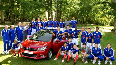 Citroën: partener al echipei naţionale franceze de fotbal