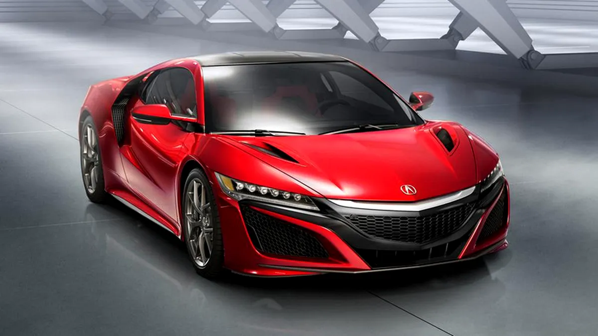 Noua Acura NSX: versiunea de serie, prezentată la Detroit