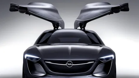 Primele imagini cu Opel Monza, conceptul programat pentru Frankfurt