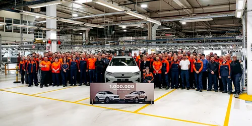 Volvo a produs un milion de exemplare ale SUV-ului XC40 la fabrica sa din Belgia