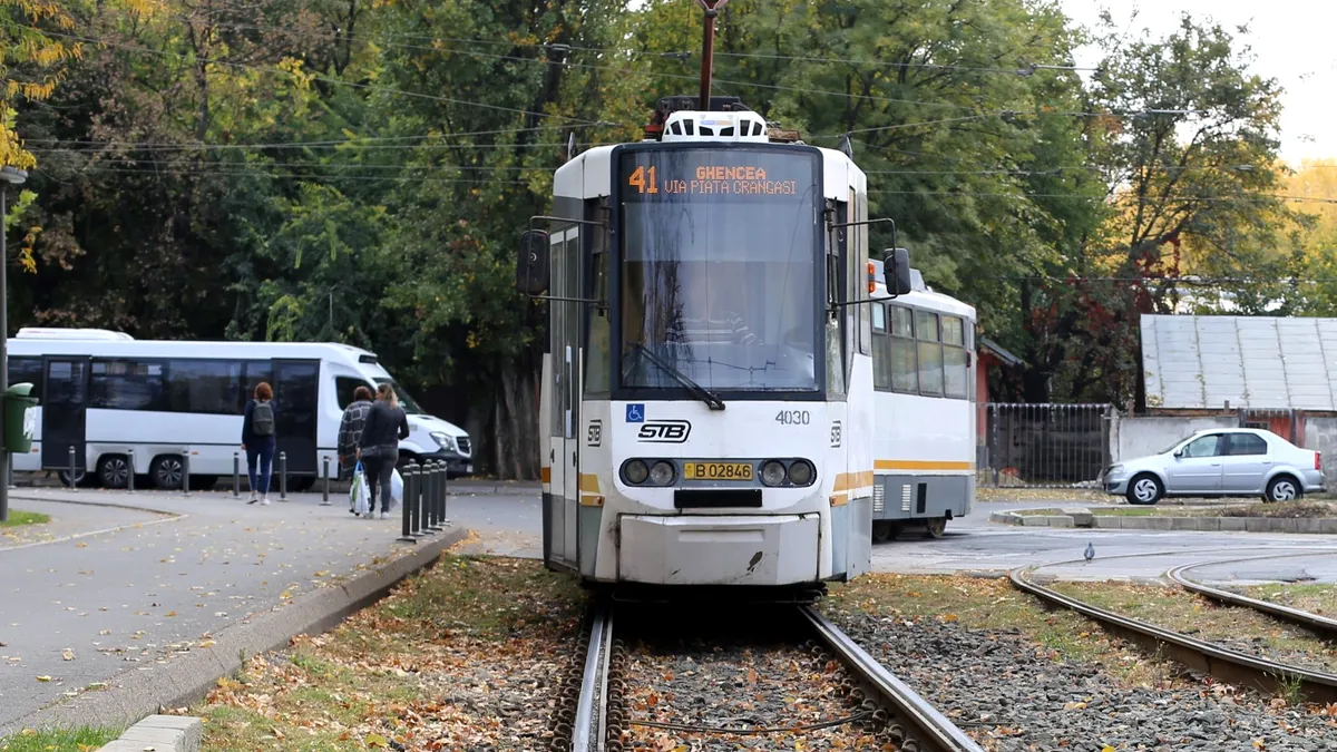 STB suspendă linia 41 de tramvaie. Ce alternative au bucureștenii