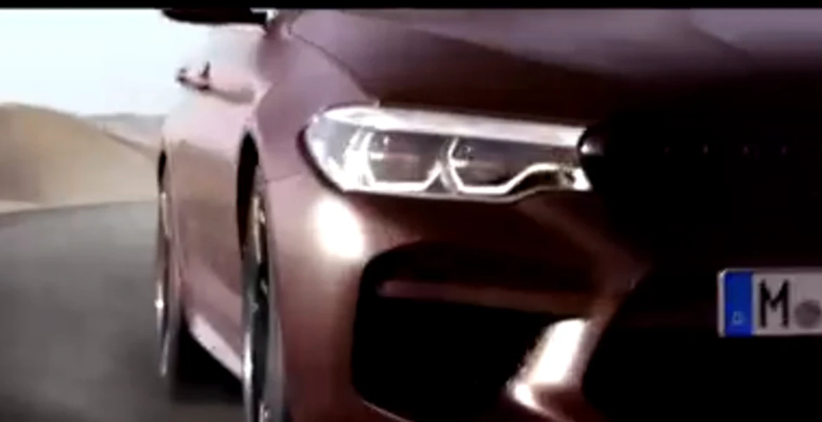 BMW a anunţat când se va lansa noua generaţie M5. Iată teaser-ul care-ţi face ecranul să vibreze – VIDEO